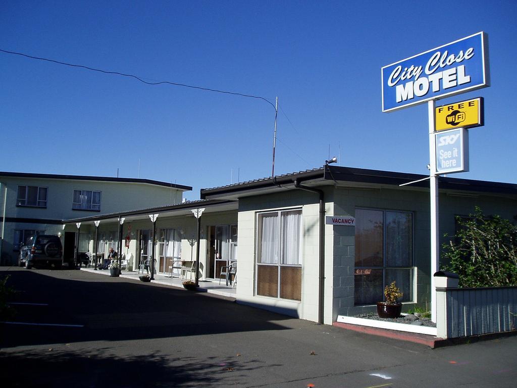 City Close Motel Napier Buitenkant foto