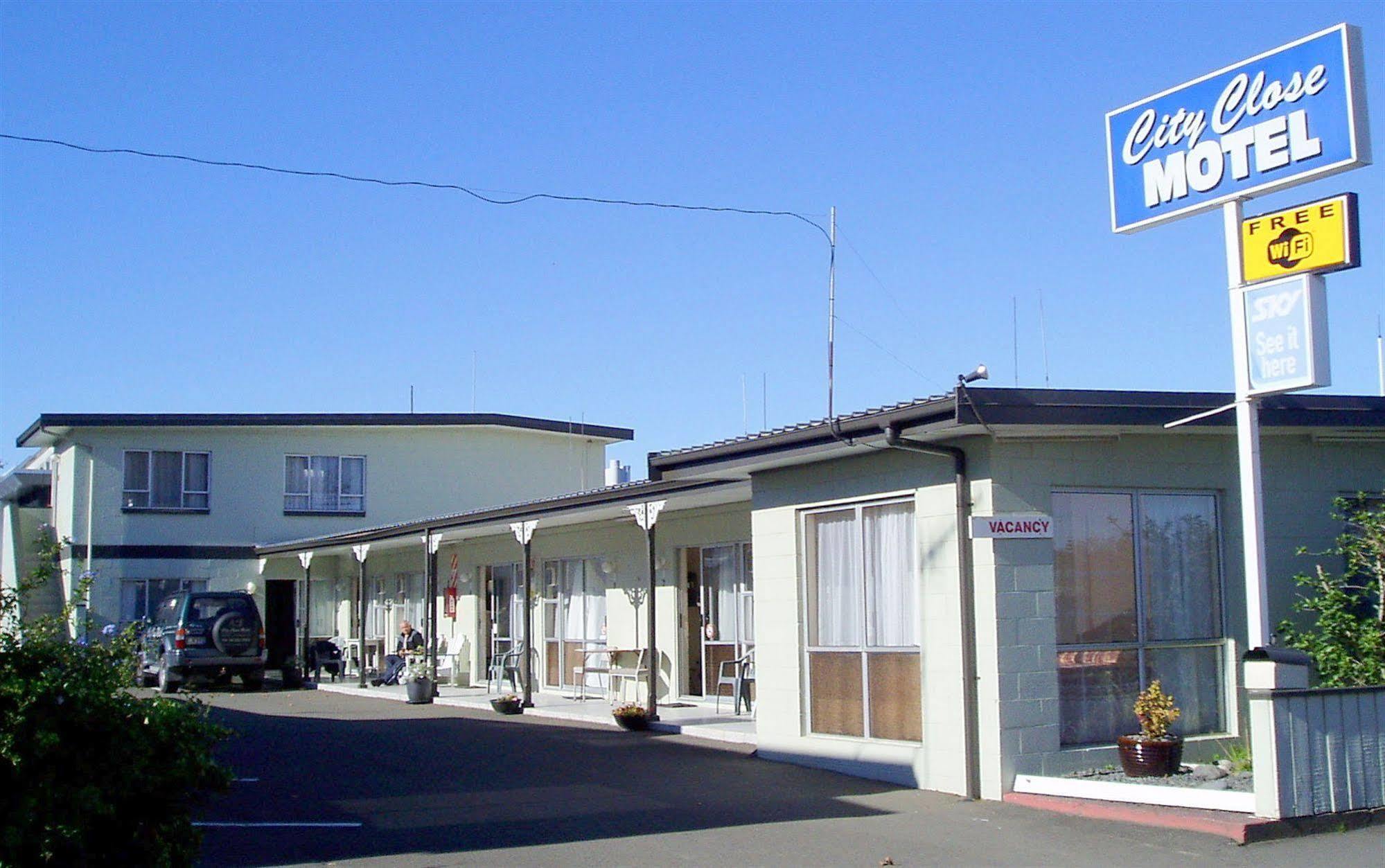 City Close Motel Napier Buitenkant foto